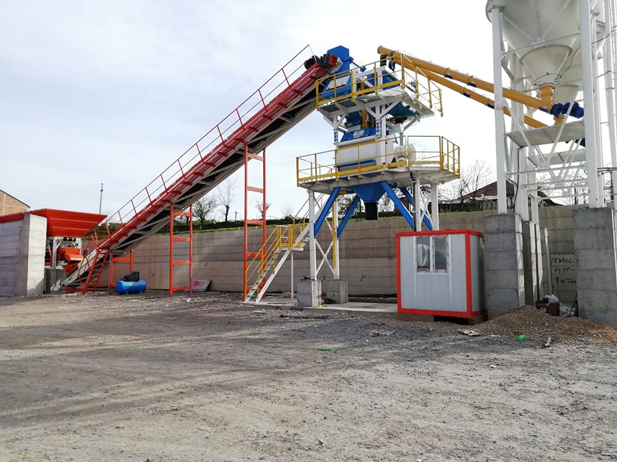 S100 Twn Stationary Concrete Batching Plants