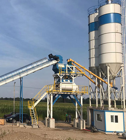 S100 Twn Stationary Concrete Batching Plants